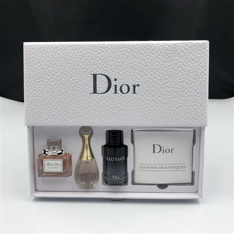 dior perfume gift set 3 bottle